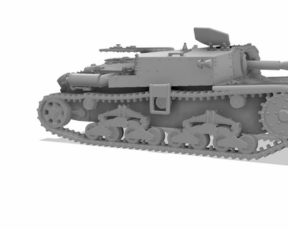 Semovente M40 da 75/18 1/72 - Maquette italienne résine 3D