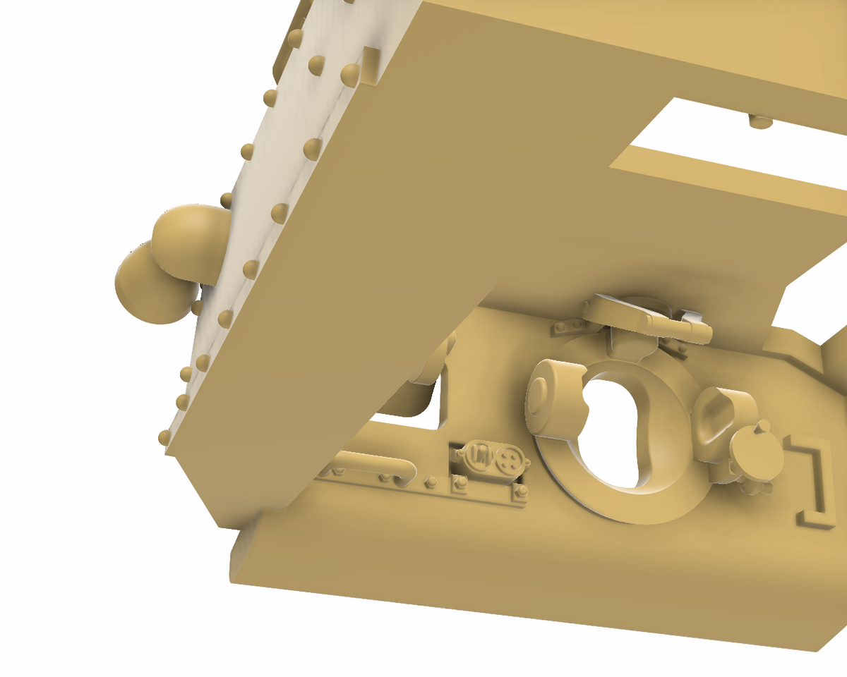 Semovente M40 da 75/18 1/72 - Maquette italienne résine 3D