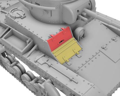 T-26 Modell 1933 Befehlspanzer 1:72 - Sowjetischer Resin-Bausatz im 3D-Druck