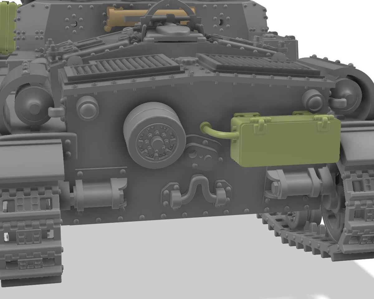 Semovente M42 da 75/18 1:72 - Italienischer Resin-Bausatz aus dem 3D-Drucker