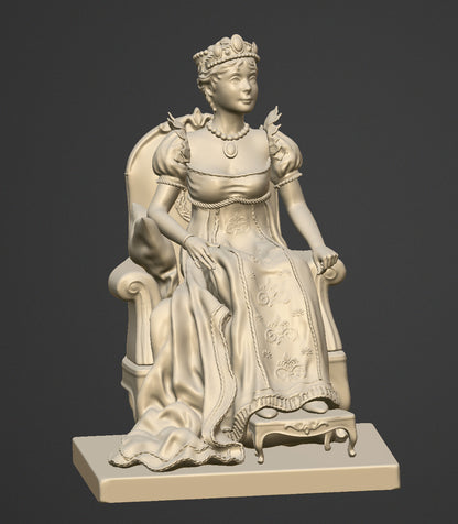 Joséphine Beauharnais - 75-mm-Resinfigur zum Zusammenbauen und Bemalen