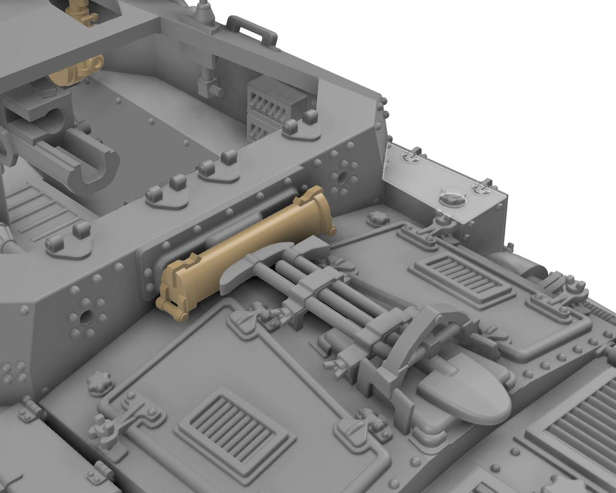 Semovente M42 da 75/18 1:72 - Italienischer Resin-Bausatz aus dem 3D-Drucker
