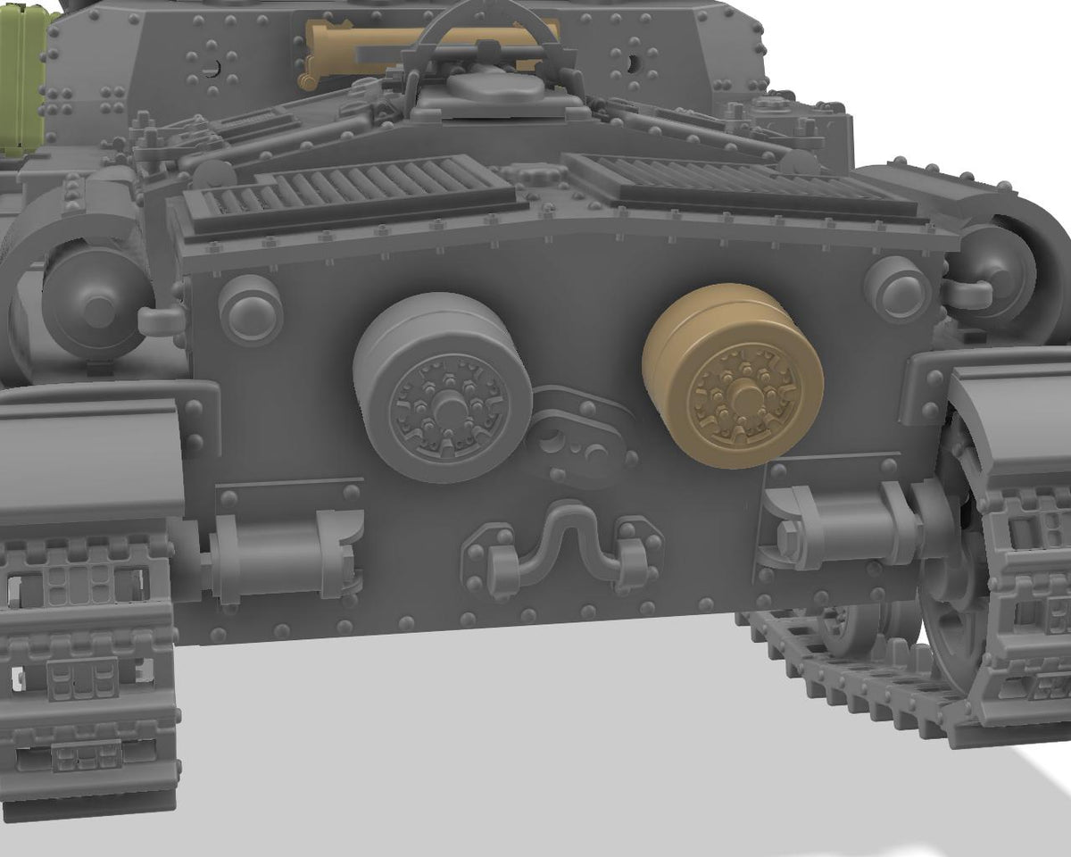 Semovente M42 da 75/18 1:72 - Italienischer Resin-Bausatz aus dem 3D-Drucker