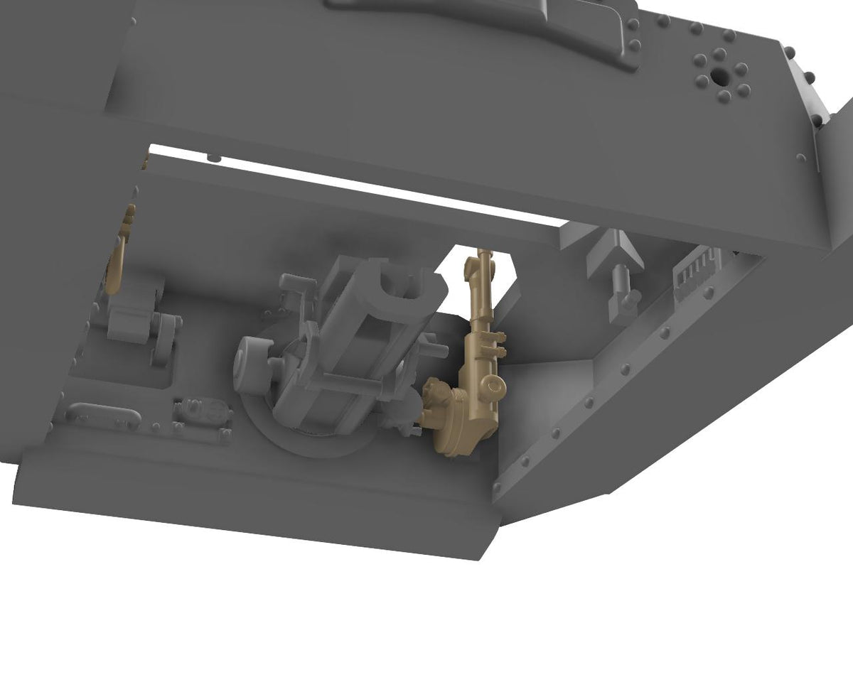 Semovente M42 da 75/18 1:72 - Italienischer Resin-Bausatz aus dem 3D-Drucker