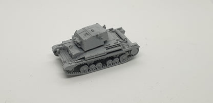 Cruiser Tank Mark II A10 1:100 - 15-mm-Wargaming-Bausatz aus Resin (2 Stück)