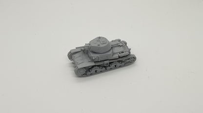 Fiat-Ansaldo M13/40 1:100 - Italienischer Resin-Bausatz für 15-mm-Wargaming (2 Stück)