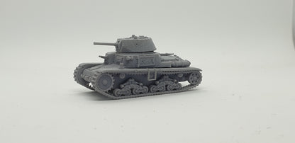 Fiat-Ansaldo M13/40 1:100 - Italienischer Resin-Bausatz für 15-mm-Wargaming (2 Stück)
