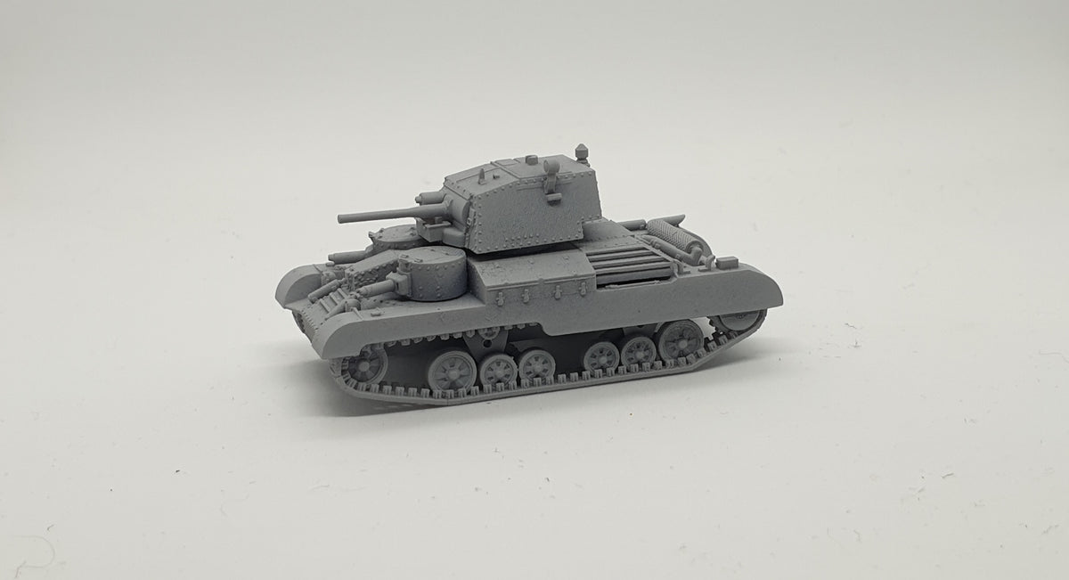 Cruiser Tank Mark I A9 1:100 - Resin-Bausatz für 15-mm-Wargaming (2 Stück)