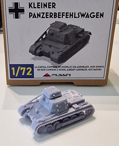 kleiner Panzerbefehlswagen 1:72 - Resin-Bausatz eines deutschen Fahrzeugs aus dem 3D-Drucker