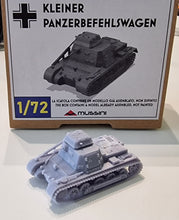 Load image into Gallery viewer, kleiner Panzerbefehlswagen - scala 1/72 - 1 item
