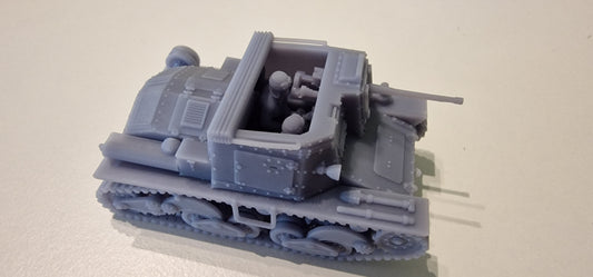 Semovente L40 da 47/32 1:72 - Italienischer Resin-Bausatz aus dem 3D-Drucker