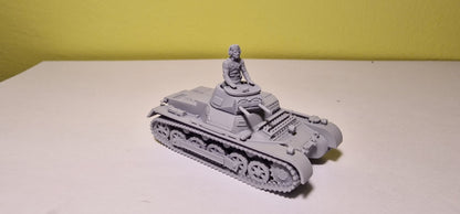 Panzerkampfwagen I Ausf. B 1:72 - Resin-Bausatz aus dem 3D-Drucker