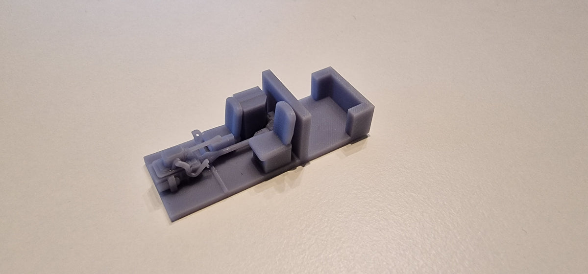 Semovente L40 da 47/32 1:72 - Italienischer Resin-Bausatz aus dem 3D-Drucker
