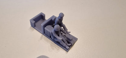 Semovente L40 da 47/32 1:72 - Italienischer Resin-Bausatz aus dem 3D-Drucker