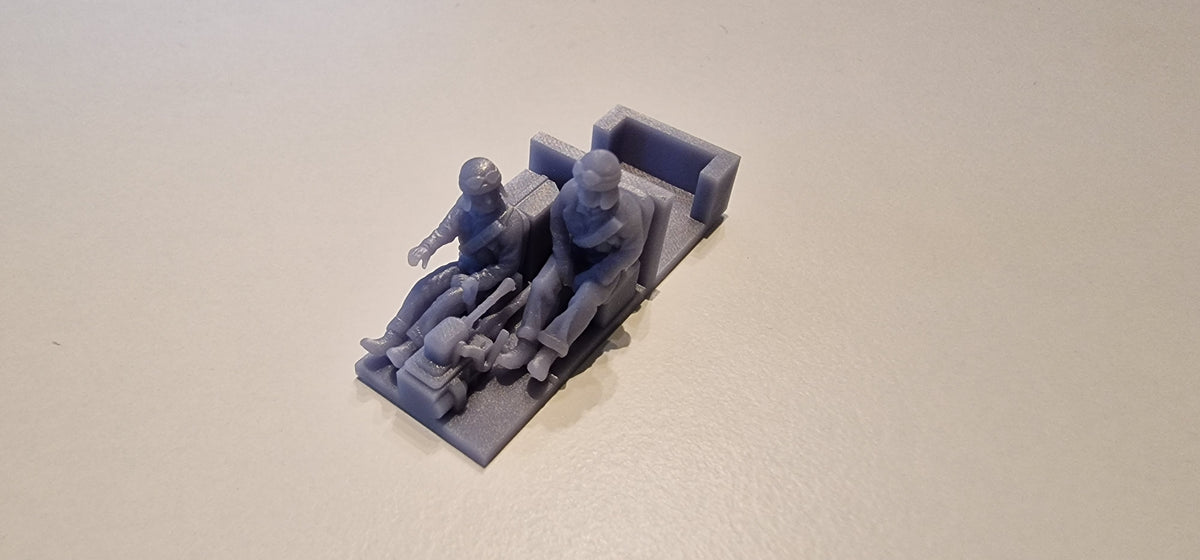 Semovente L40 da 47/32 1:72 - Italienischer Resin-Bausatz aus dem 3D-Drucker