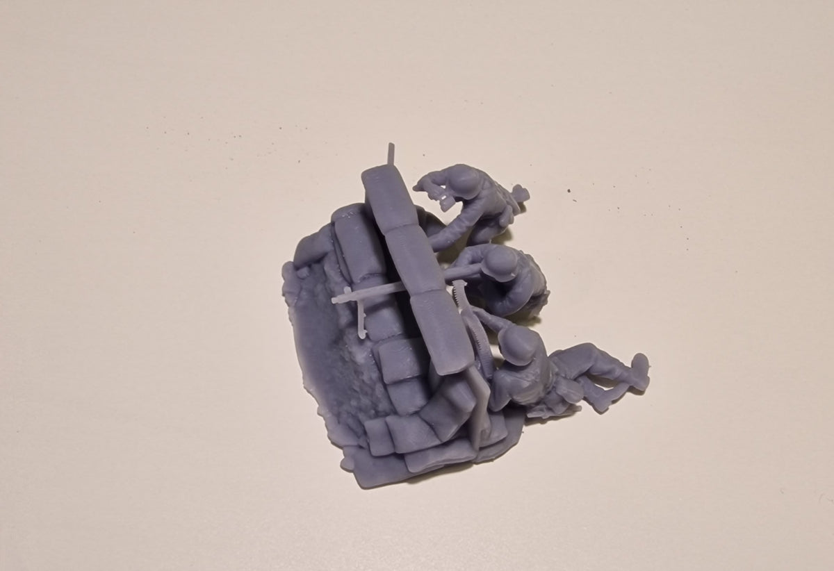 Infanterie Deutsches Afrika Korps 1:72 - Figurenset aus Resin im 3D-Druck