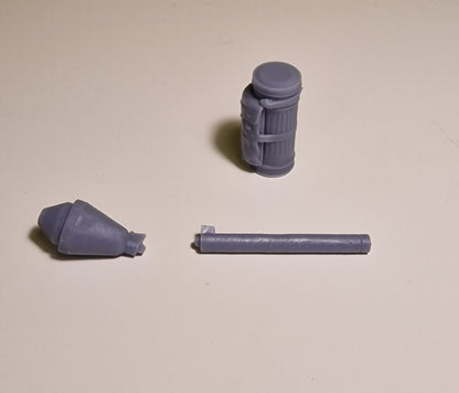 Kradschütze Wehrmacht 1944-45 - Büste aus Resin im Maßstab 1:10 zum Bemalen