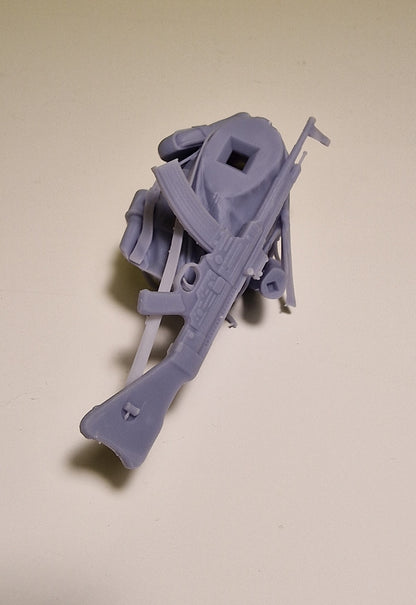 Kradschütze Wehrmacht 1944-45 - Büste aus Resin im Maßstab 1:10 zum Bemalen