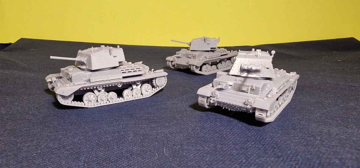 Cruiser Tank Mark II A10 1:72 - Britischer Resin-Bausatz aus dem 3D-Drucker