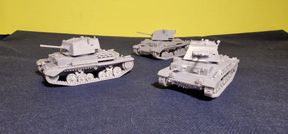Cruiser Tank Mark II A10 1:72 - Britischer Resin-Bausatz aus dem 3D-Drucker