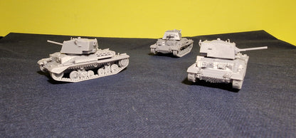 Cruiser Tank Mark II A10 1:72 - Britischer Resin-Bausatz aus dem 3D-Drucker