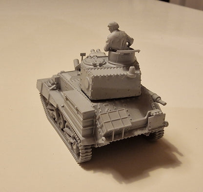 Light Tank Mark VI - 1/72 scale resin model kit, 3D printed