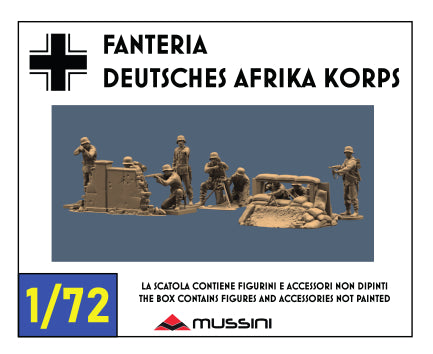 Fanteria Deutsches Afrika Korps - scala 1/72