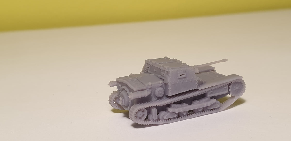 Carro Veloce L3/35 Solothurn - 1/100 15mm wargame resin kit (4 pieces)