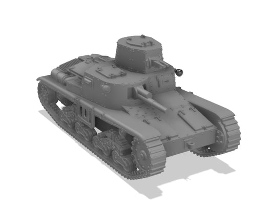 Fiat-Ansaldo M11/39 1/100 - Kit wargame italien 15 mm en résine (2 pièces)