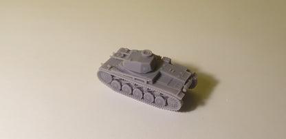 Panzerkampfwagen II Ausf. C 1/100 - Kit wargame 15 mm en résine (2 pièces)