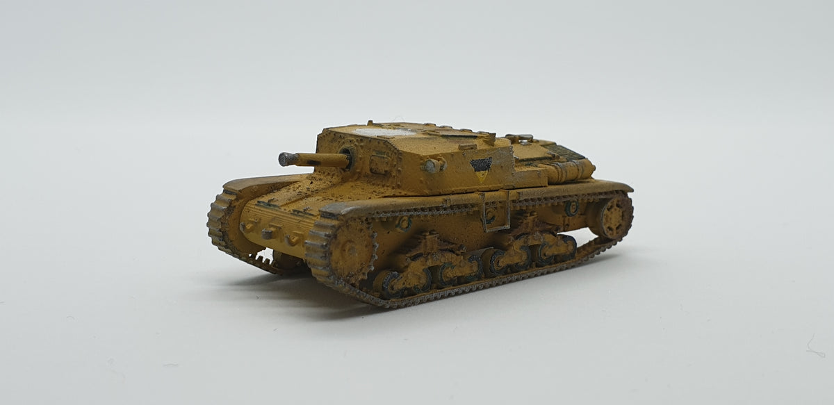 Semovente M40 da 75/18 1:100 - Italienischer Resin-Bausatz für 15-mm-Wargaming (2 Stück)