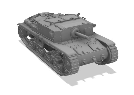 Semovente M40 da 75/18 1/100 - Kit wargame italien 15 mm en résine (2 pièces)