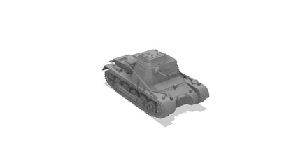 kleiner Panzerbefehlswagen 1/100 - Kit wargame 15 mm en résine (2 pièces)